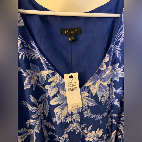 Talbots floral maxi dress. BRAND NEW - Picture 3 of 3